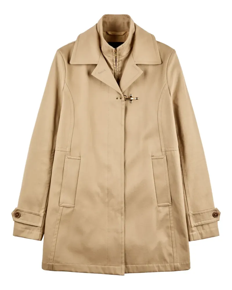 Fay Trenchcoat mit Knebelverschluss - Braun Braun