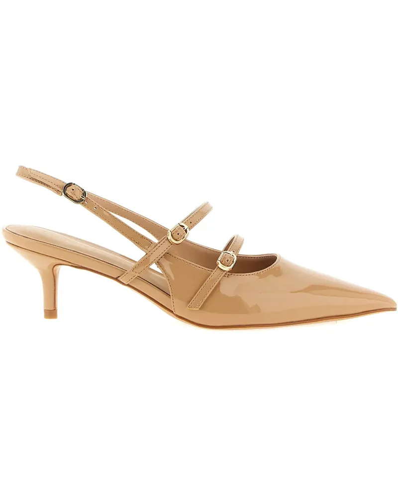 Twin-Set slingback pumps - Nude Nude