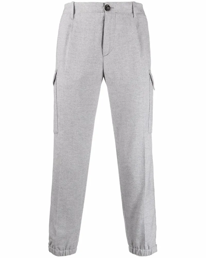 Brunello Cucinelli Hose mit geradem Bein - Grau Grau