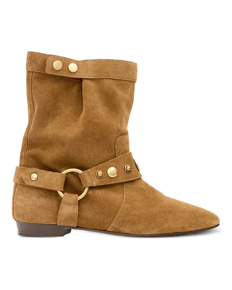 Isabel Marant Stania Stiefel mit Nieten - Braun Braun