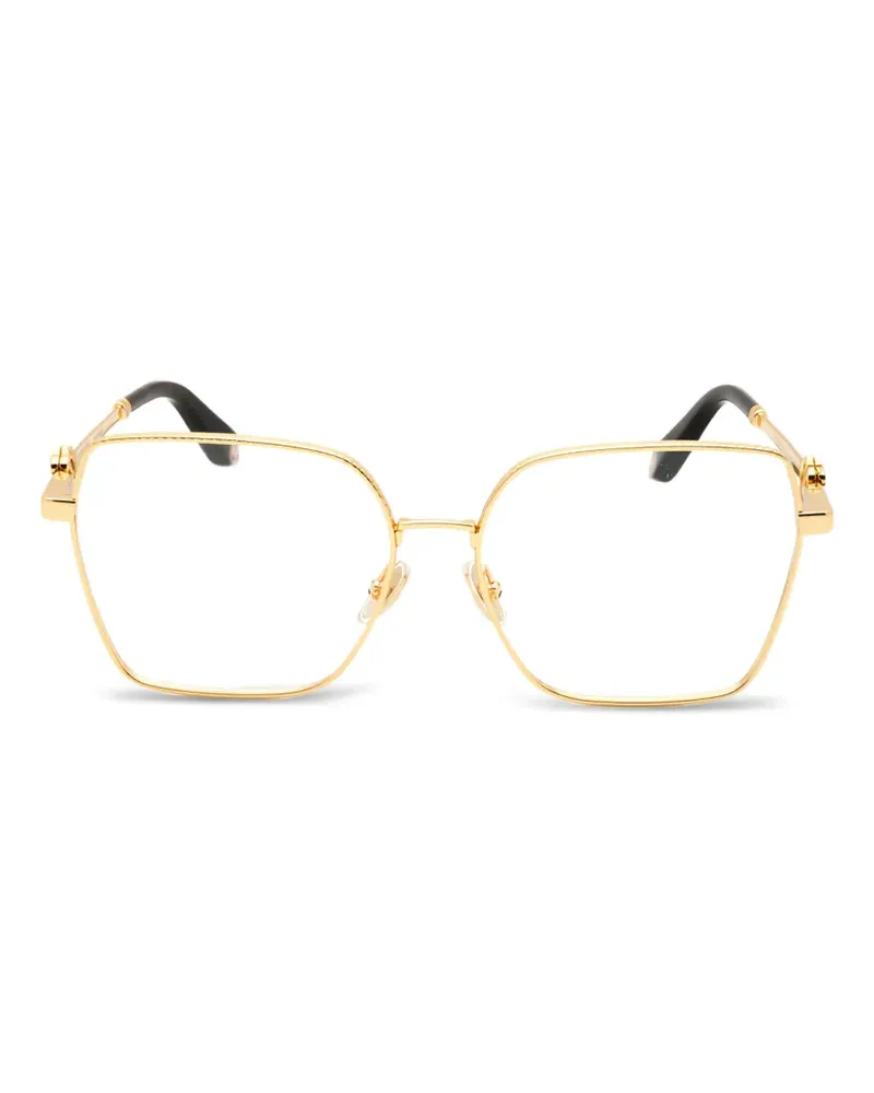 Roberto Cavalli Brille mit eckigem Gestell - Gold Gold