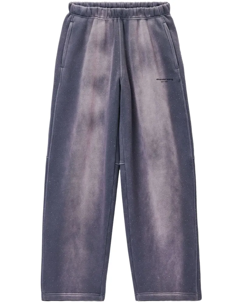 Alexander Wang Jogginghose mit Weltall-Print - Violett Violett