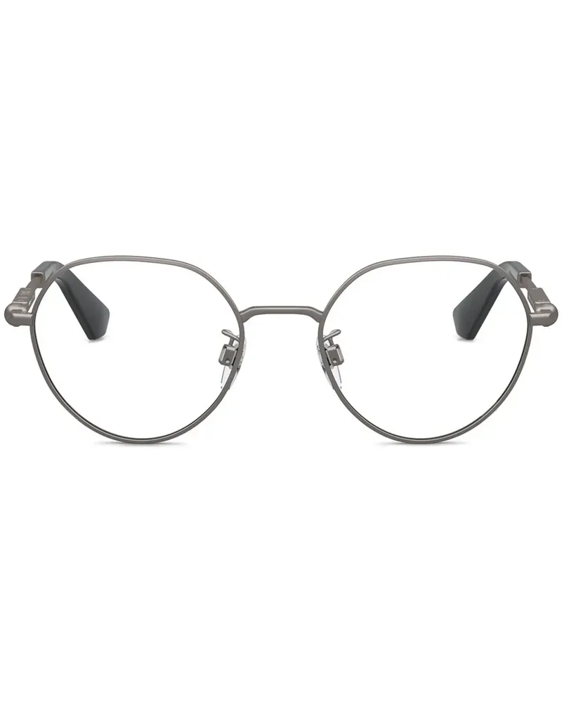 Burberry Brille im Panto-Design - Grau Grau