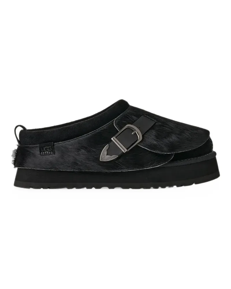UGG Tazz Western Slipper mit Schnalle - Schwarz Schwarz