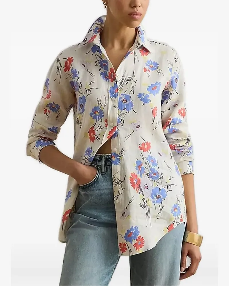 Ralph Lauren floral shirt - Nude Nude