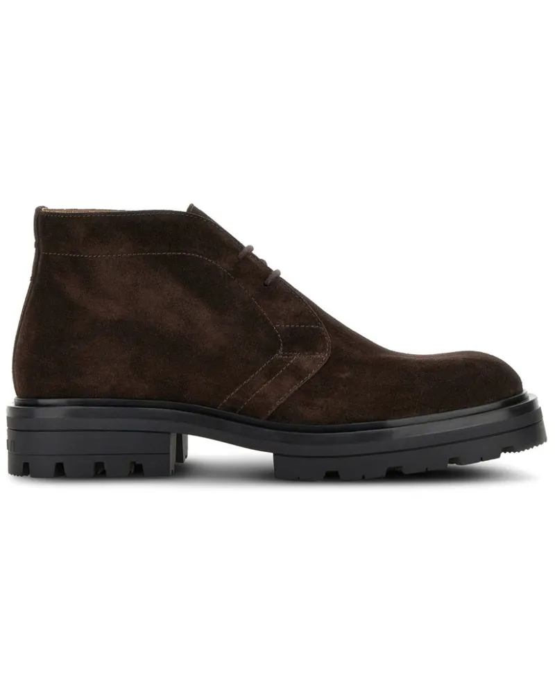 Hogan Stiefel aus Wildleder - Braun Braun