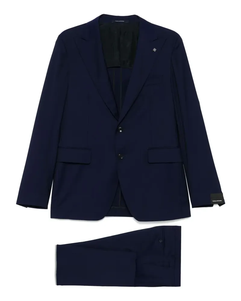 Tagliatore Anzug aus Wolle - Blau Blau