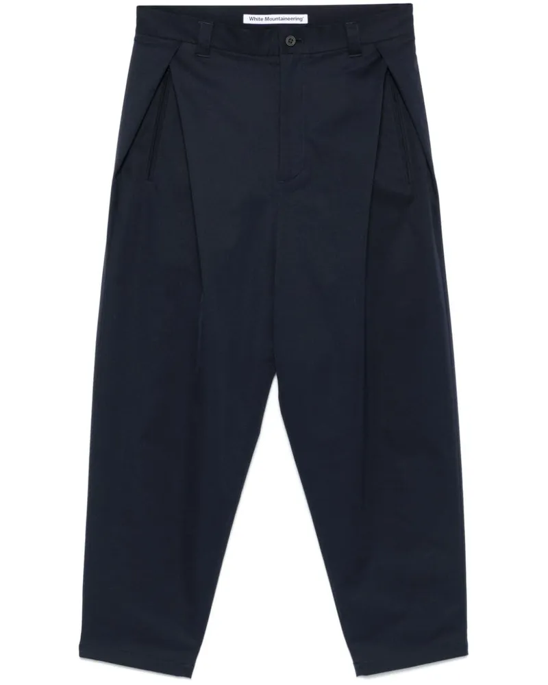 White Mountaineering Hose mit Tapered-Bein - Blau Blau