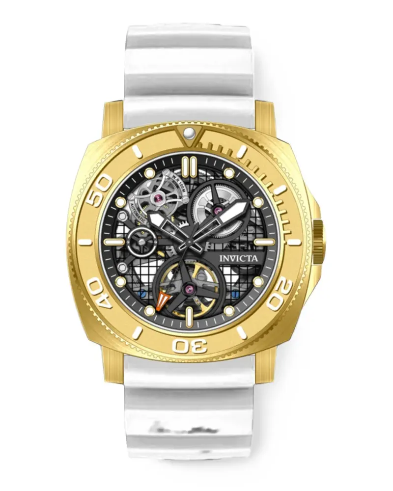 Invicta Sea Hunter 44mm watch - Schwarz Schwarz