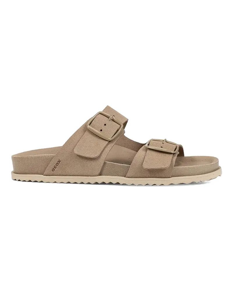 Geox buckle-fastening double-strap sandals - Nude Nude