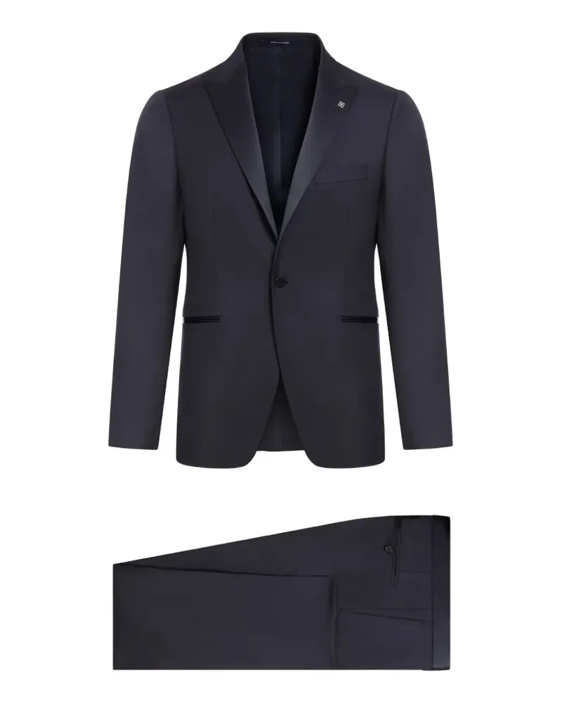 Tagliatore Einreihiger Anzug - Blau Blau