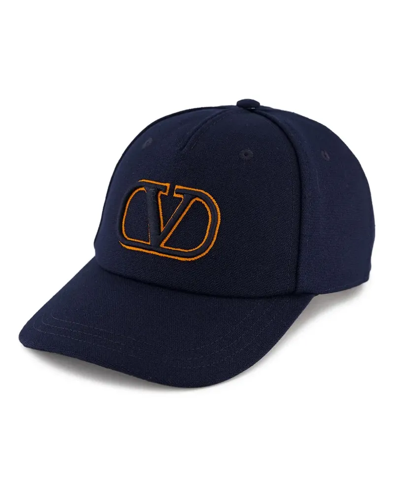 Valentino Garavani VLogo Signature Baseballkappe - Blau Blau