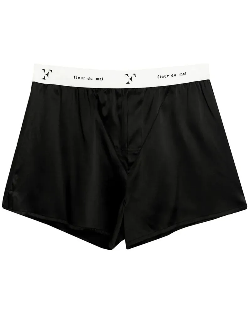 Fleur Du Mal Boxershorts - Schwarz Schwarz