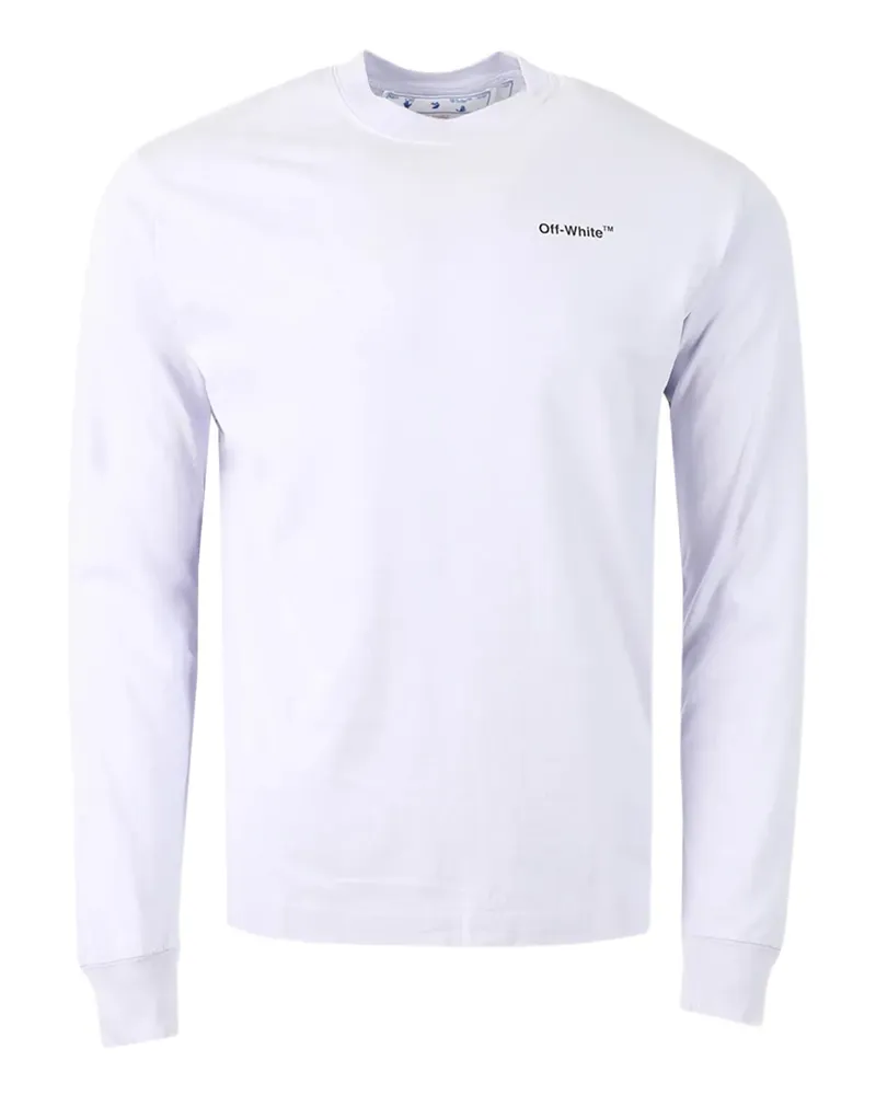 OFF-WHITE Caravaggio Arrows Langarmshirt - Violett Violett