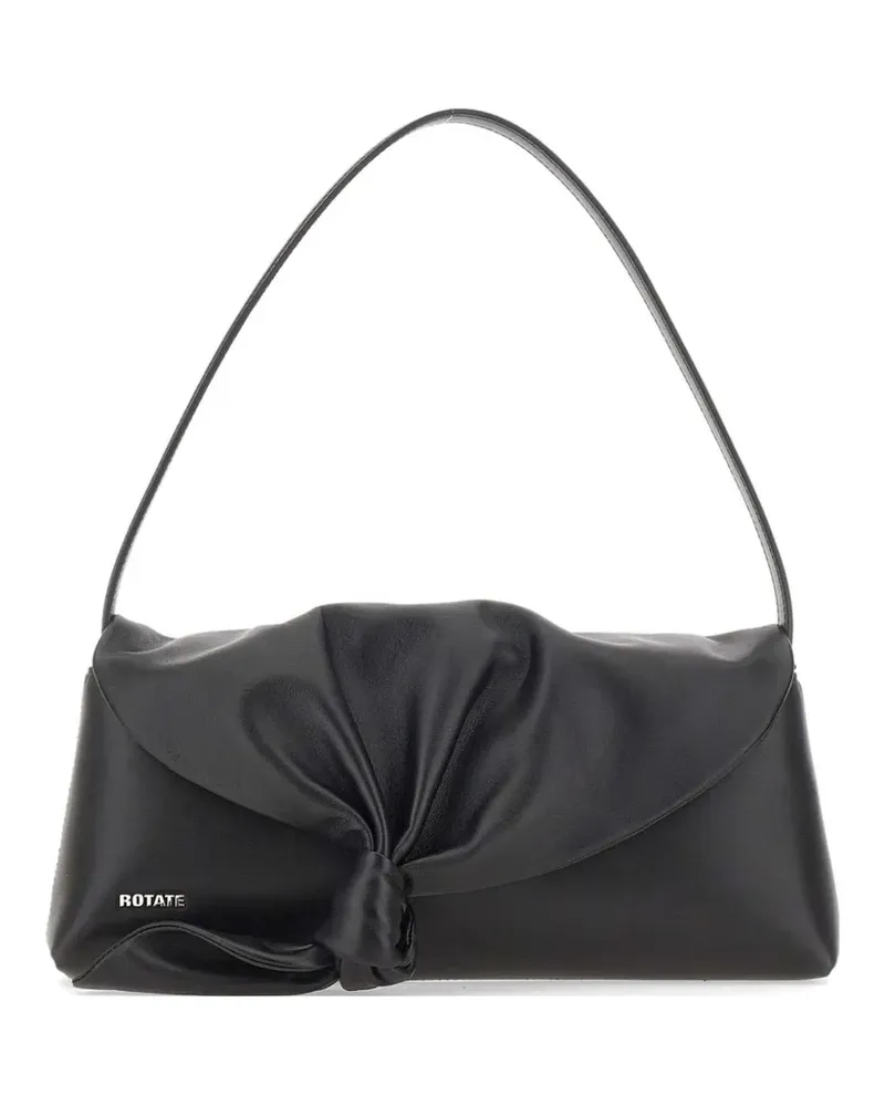 ROTATE Birger Christensen Knot Scarf shoulder bag - Schwarz Schwarz