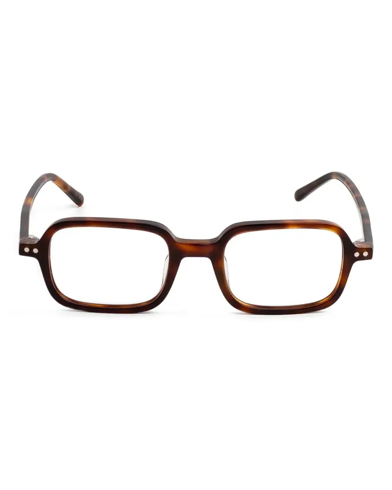 EPOS Ang Clip-On-Brille in Schildpattoptik - Braun Braun