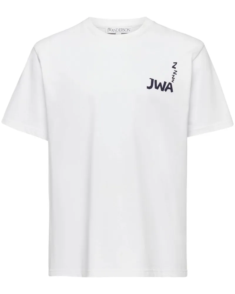 J.W.Anderson T-Shirt mit JWA-Print - Weiß Weiß