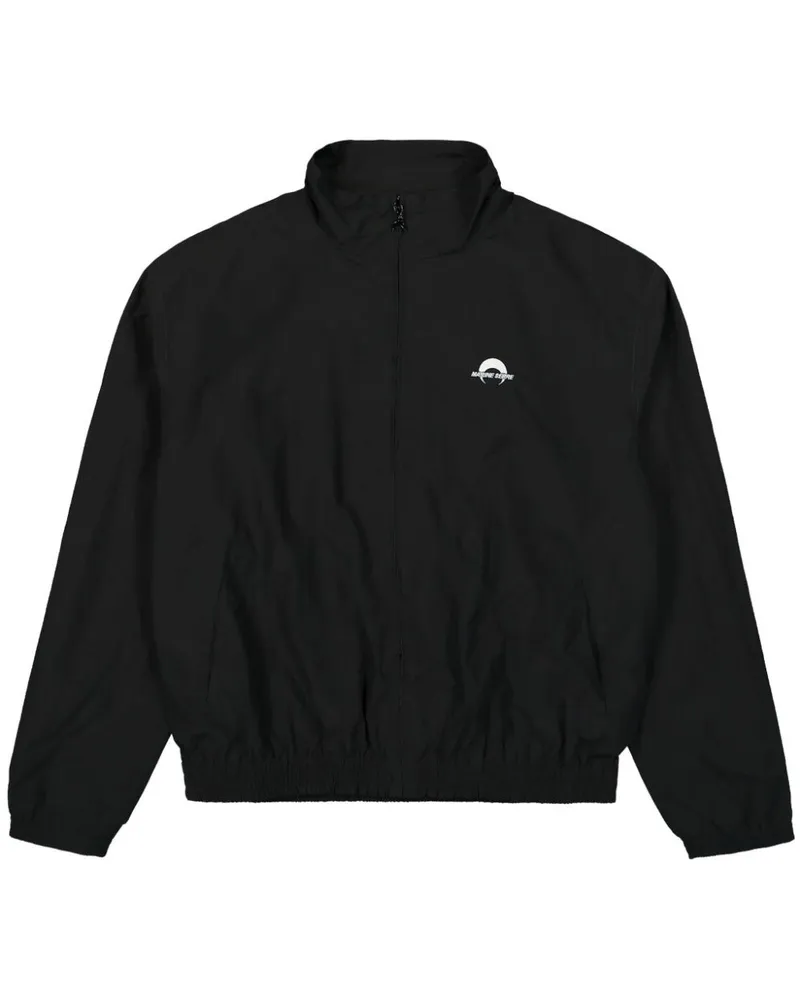 Marine Serre Jacke mit Mond-Logo - Schwarz Schwarz