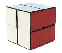 Box im Zauberwürfel-Design - Rot