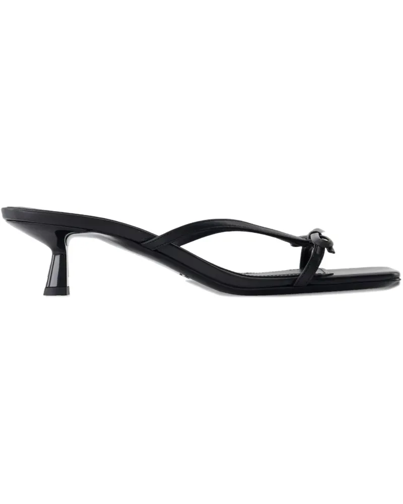 Anine Bing Jackie Sandalen mit Absatz 45mm - Schwarz Schwarz