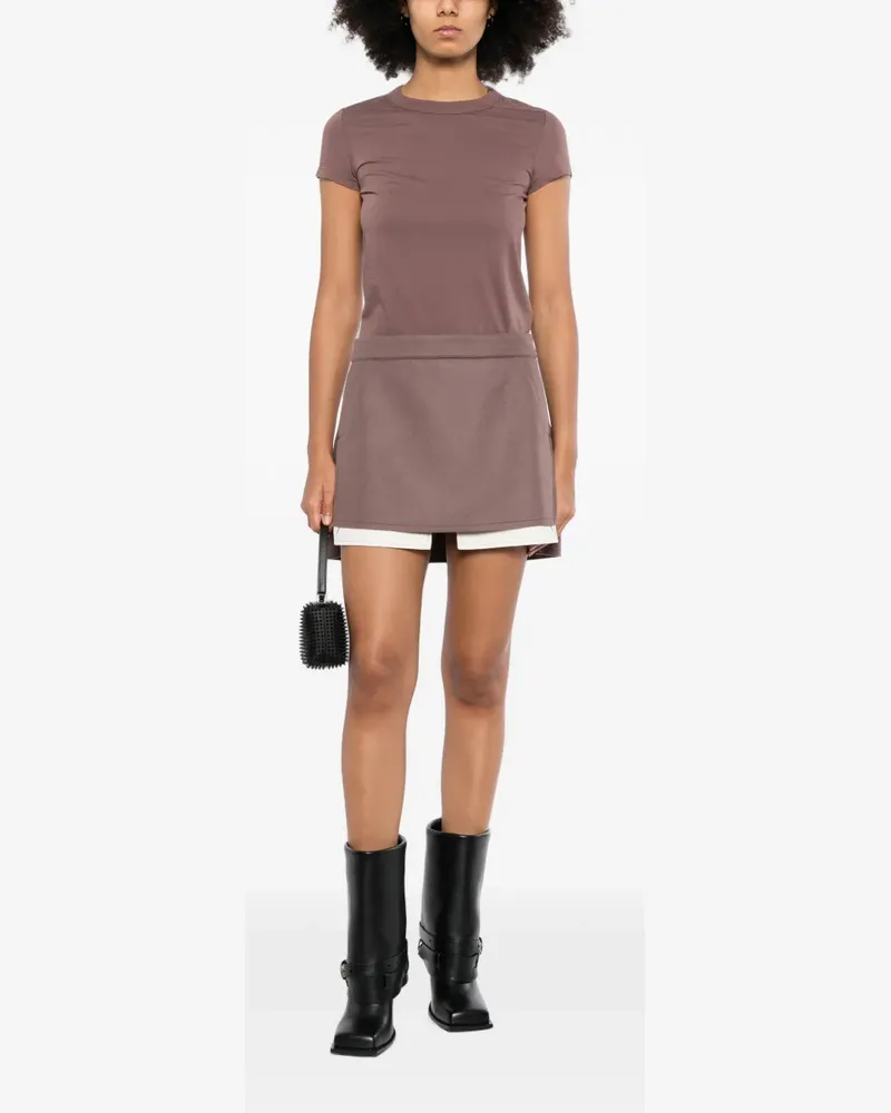 Rick Owens Fog Minirock - Violett Violett
