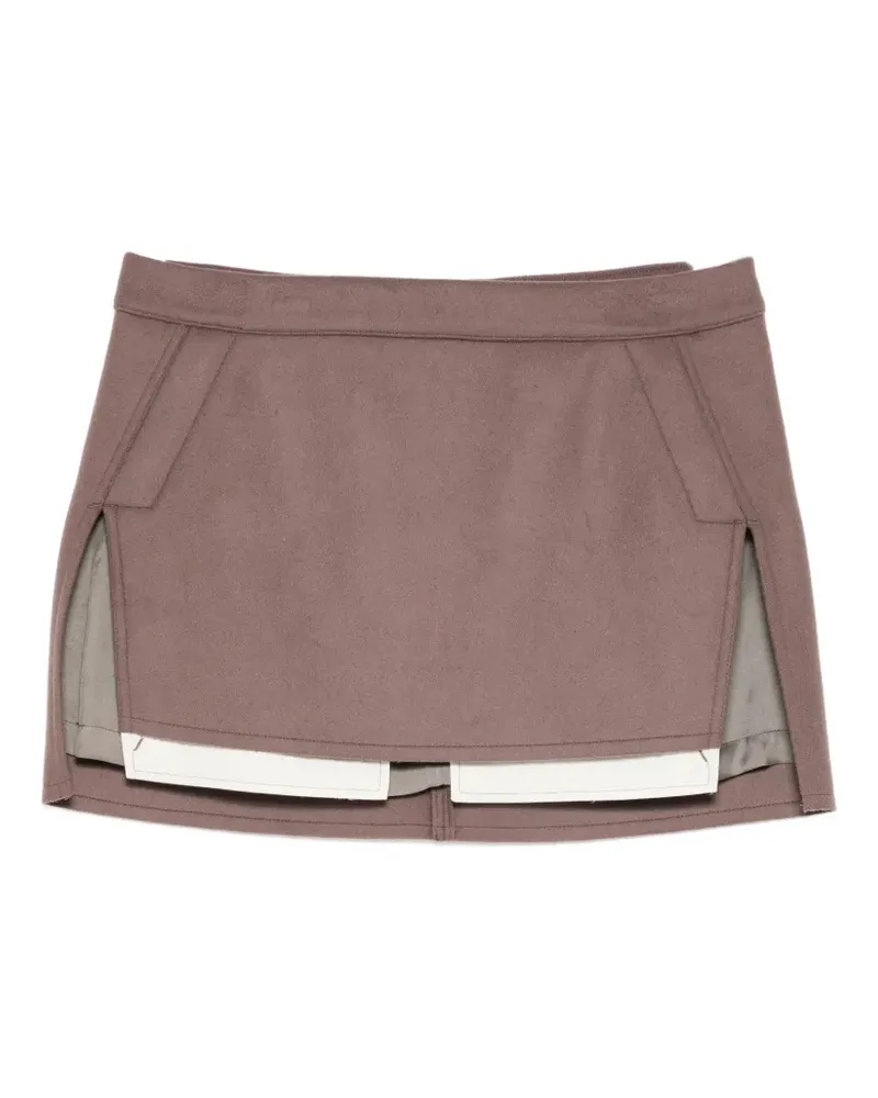Rick Owens Fog mini skirt - Violett Violett