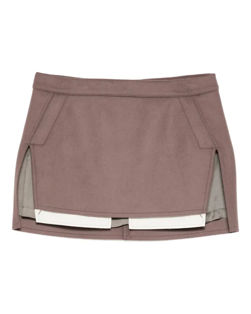 Rick Owens Fog Minirock - Violett Violett
