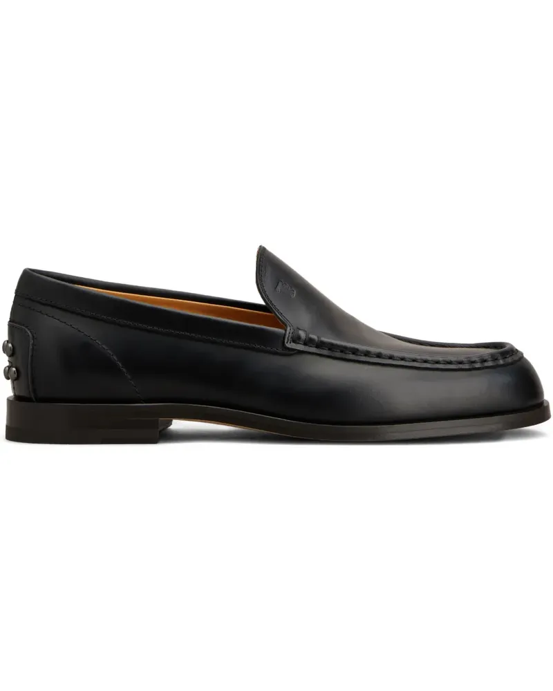 TOD'S Loafer mit Nieten - Schwarz Schwarz