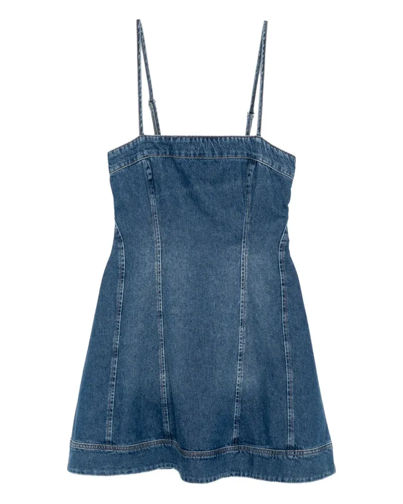 Reformation Elma Minikleid - Blau Blau