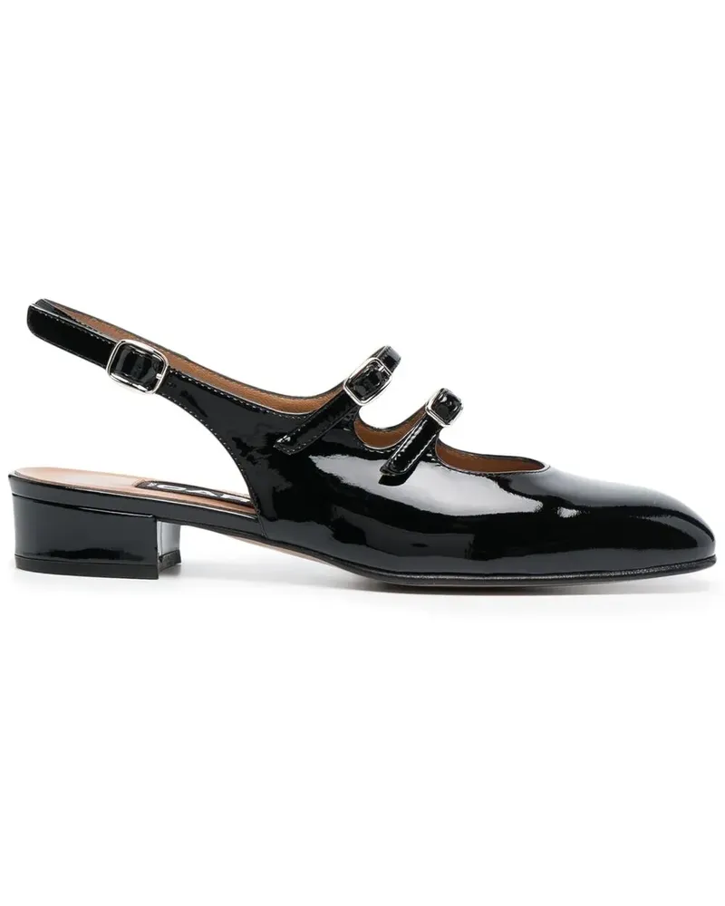 Carel Pumps aus Lackleder - Schwarz Schwarz