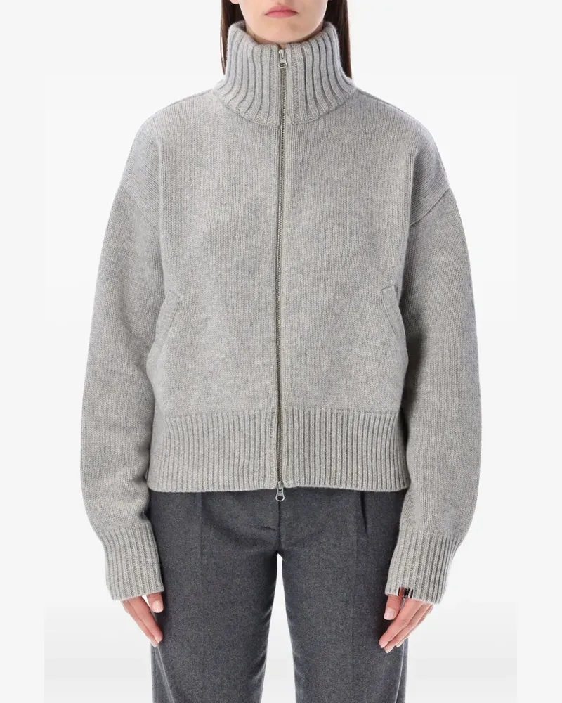 extreme cashmere Cardigan mit Reißverschluss - Grau Grau
