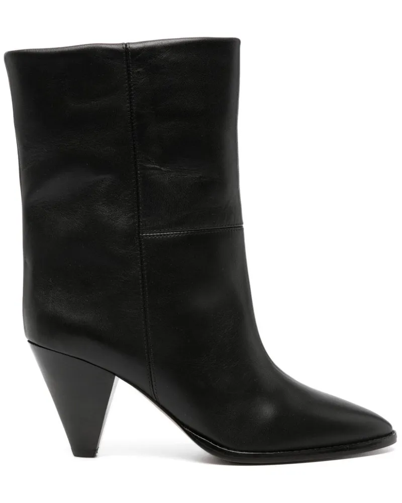 Isabel Marant Klassische Slip-On-Stiefel - Schwarz Schwarz