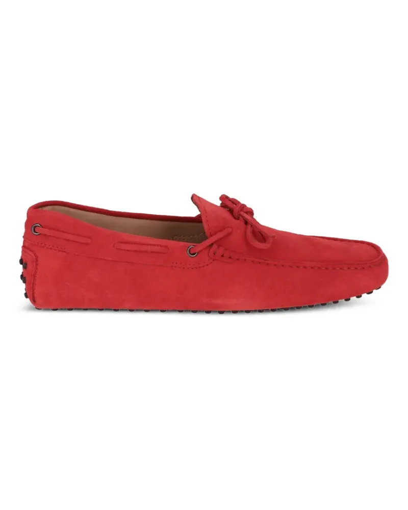 TOD'S Gommino suede loafers - Rot Rot
