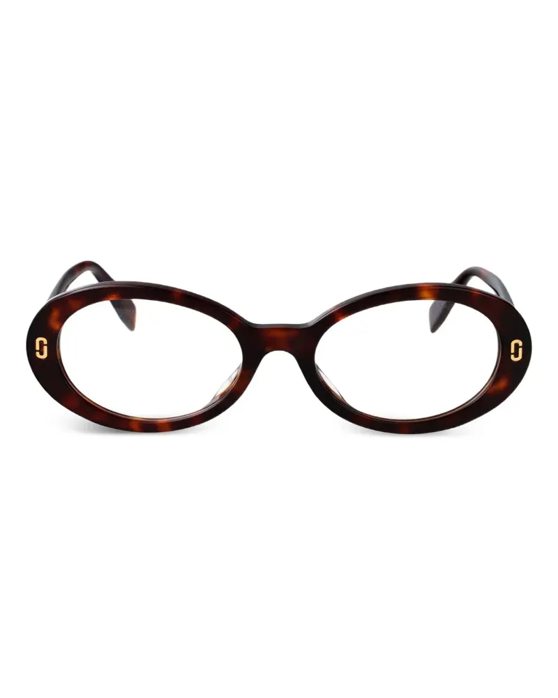 Marc Jacobs oval-frame glasses - Braun Braun