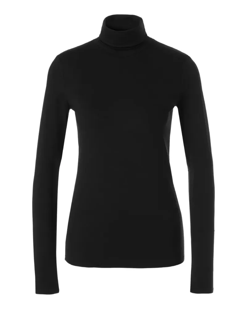 Marc Cain Langarmshirt mit Rollkragen - Schwarz Schwarz