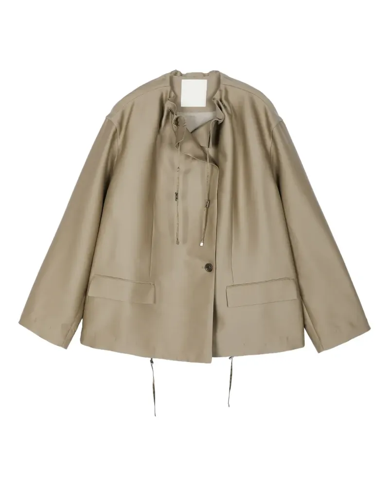 JNBY Langärmeliger Blazer mit Kordelzug - Braun Braun