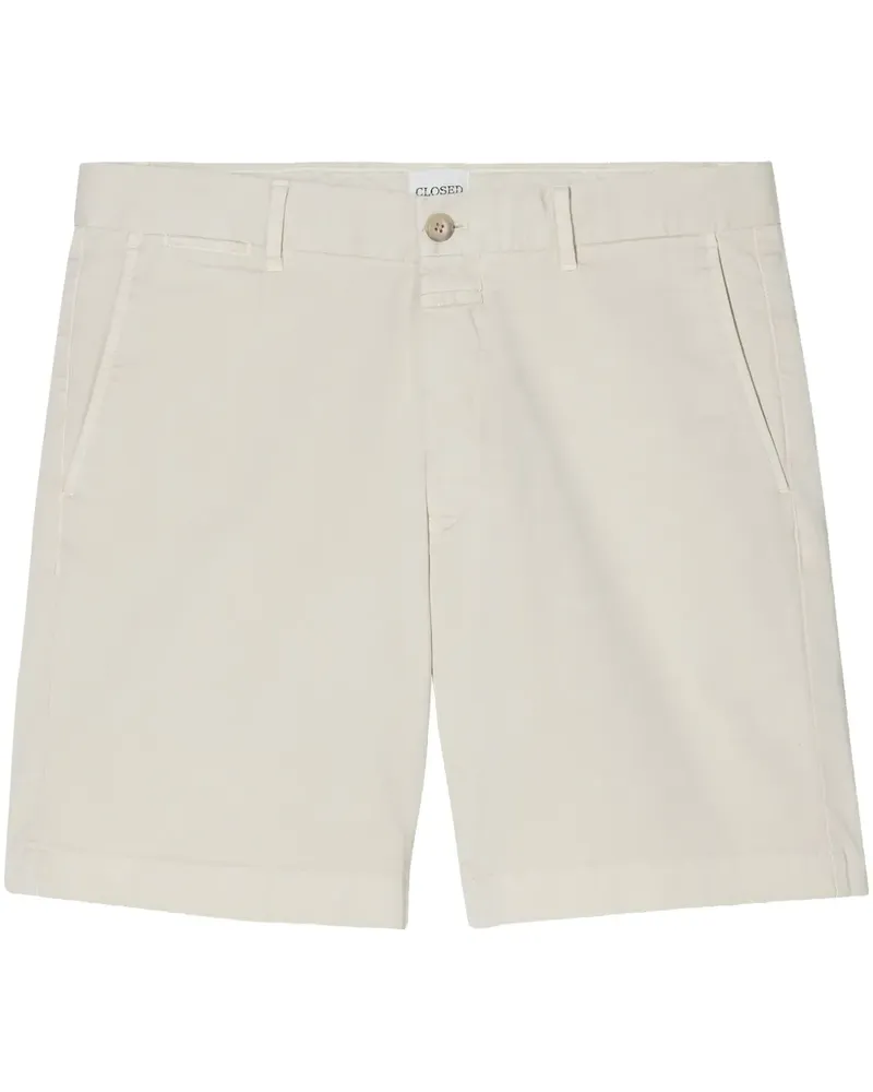 Closed Shorts mit Logo-Patch - Weiß Weiß