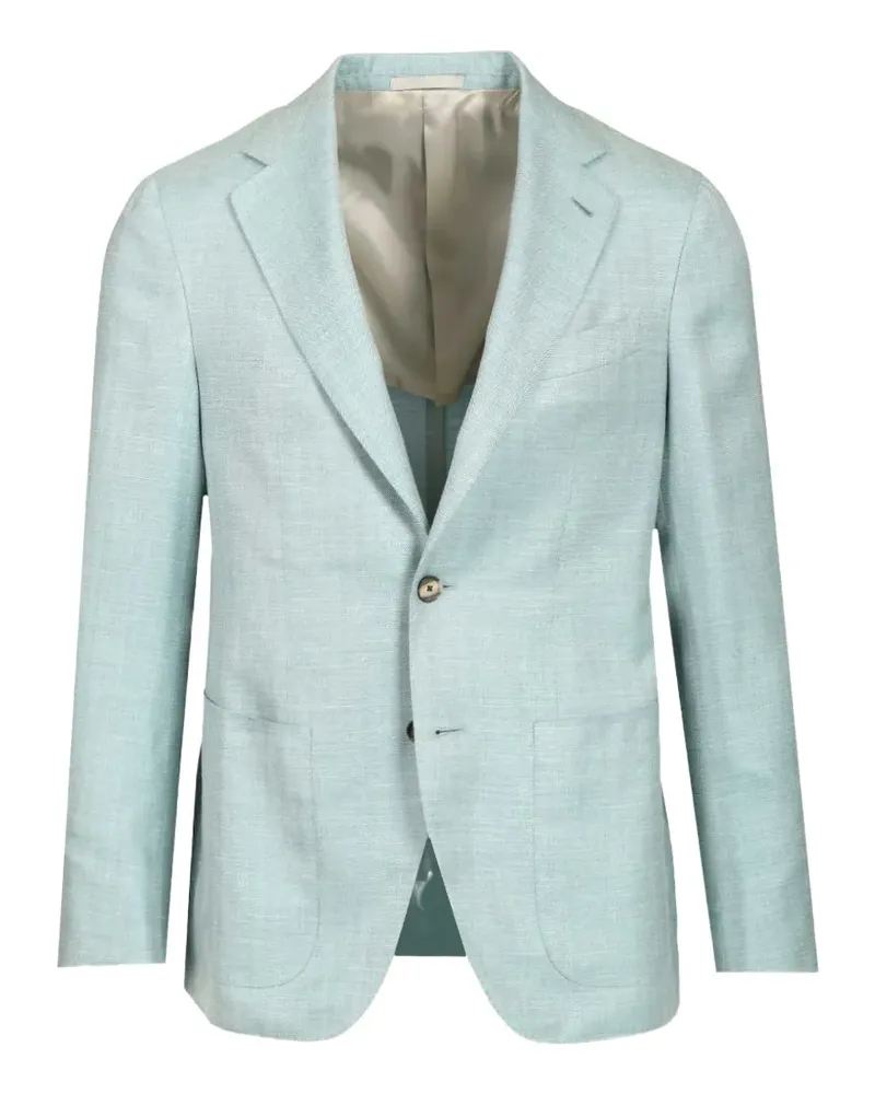 Caruso Aida herringbone blazer - Blau Blau