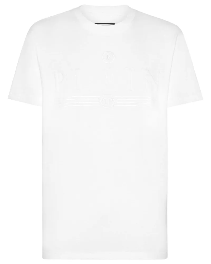 Philipp Plein T-Shirt mit Logo-Print - Weiß Weiß