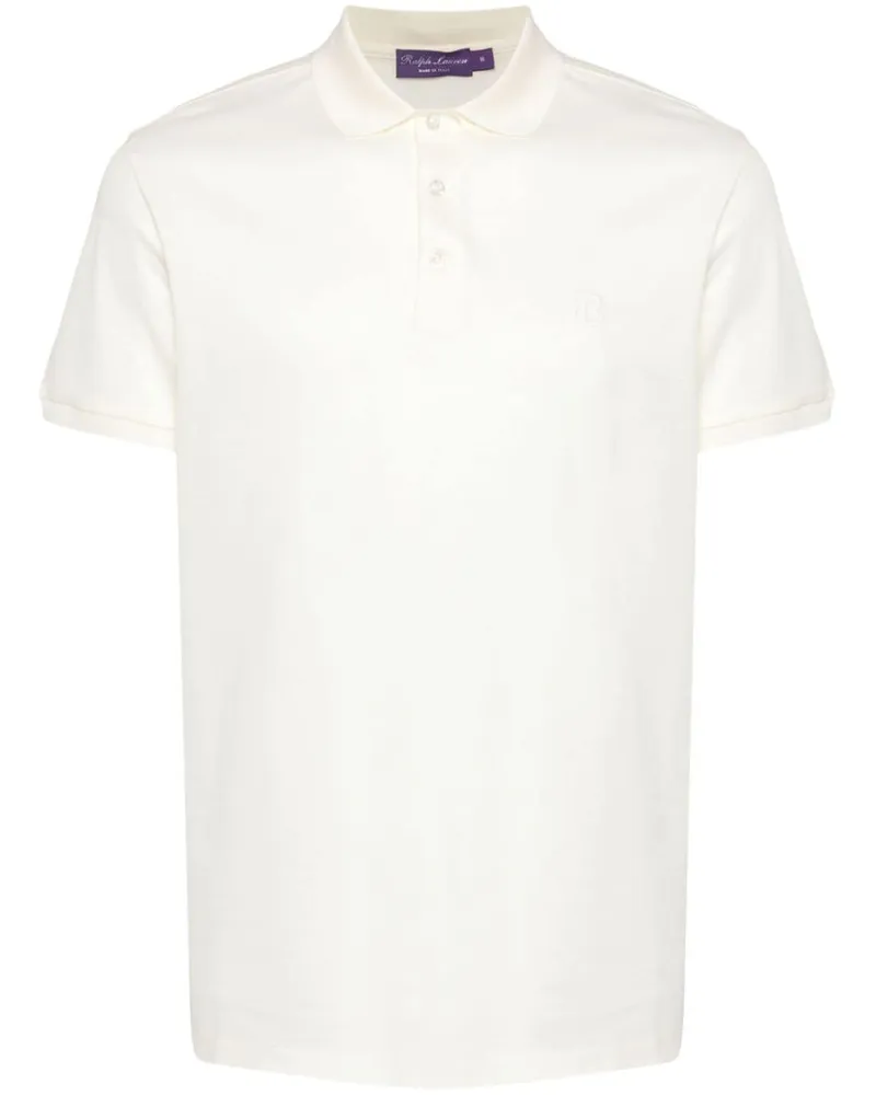 Ralph Lauren Pikee-Poloshirt mit Logo-Stickerei - Nude Nude