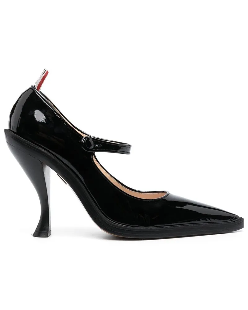 Thom Browne Mary Janes aus Lackleder - Schwarz Schwarz