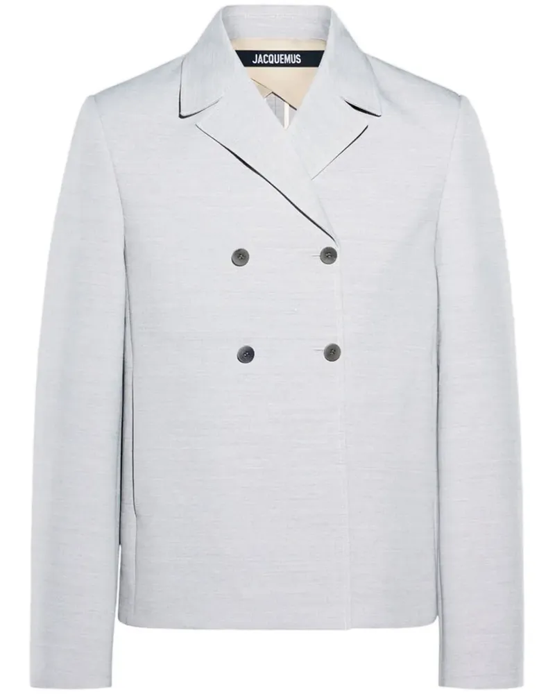 Jacquemus The Cuadrada Jacke - Grau Grau