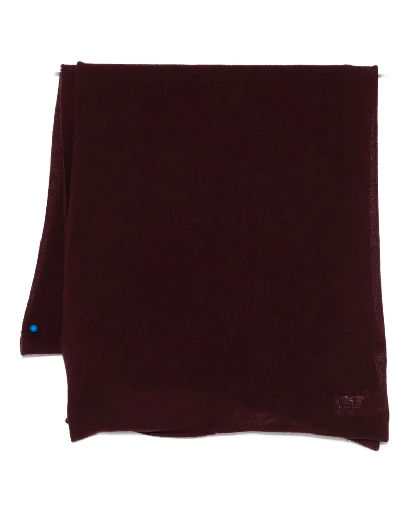 MA'RY'YA logo-patch scarf - Rot Rot