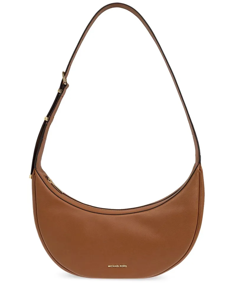 Michael Kors Mittelgroße Avra Schultertasche - Braun Braun