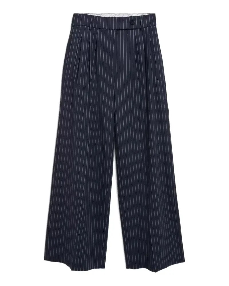 Armedangels Kaayua Hose mit Nadelstreifen - Blau Blau