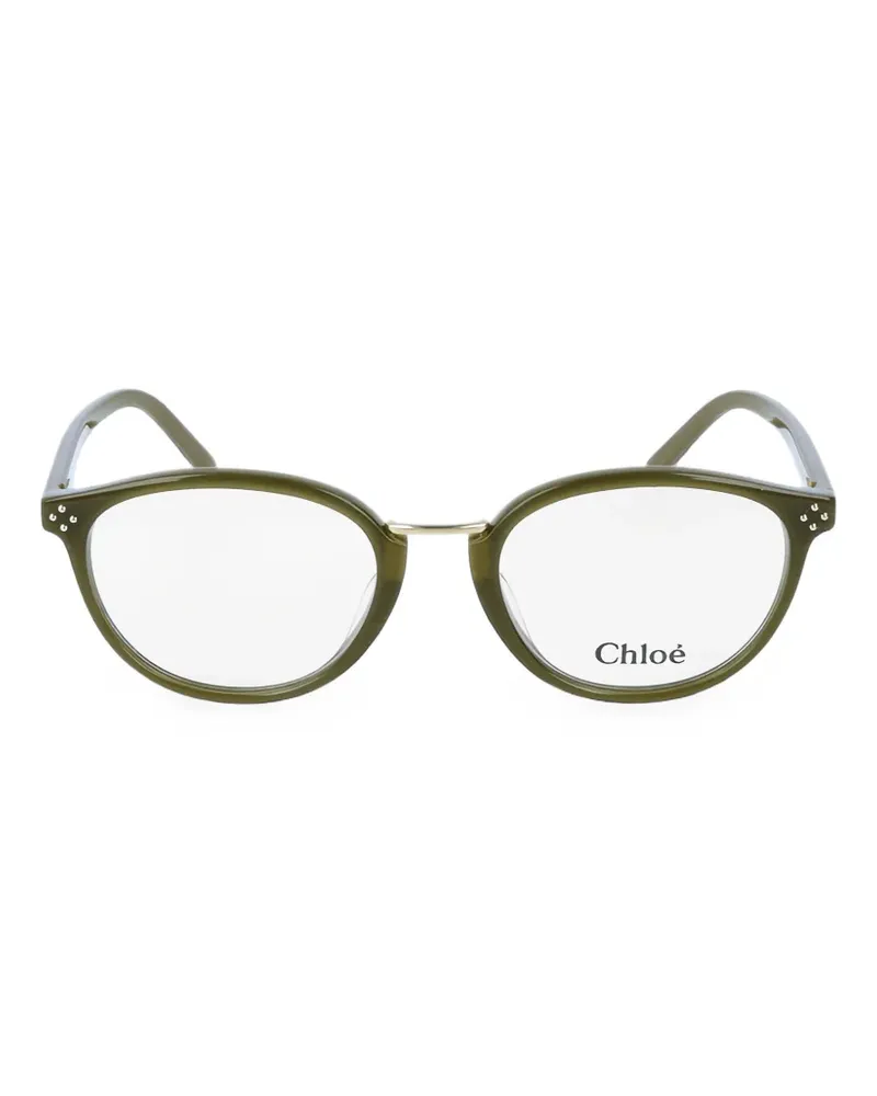 Chloé Brille mit Cat-Eye-Gestell - Grün Grün