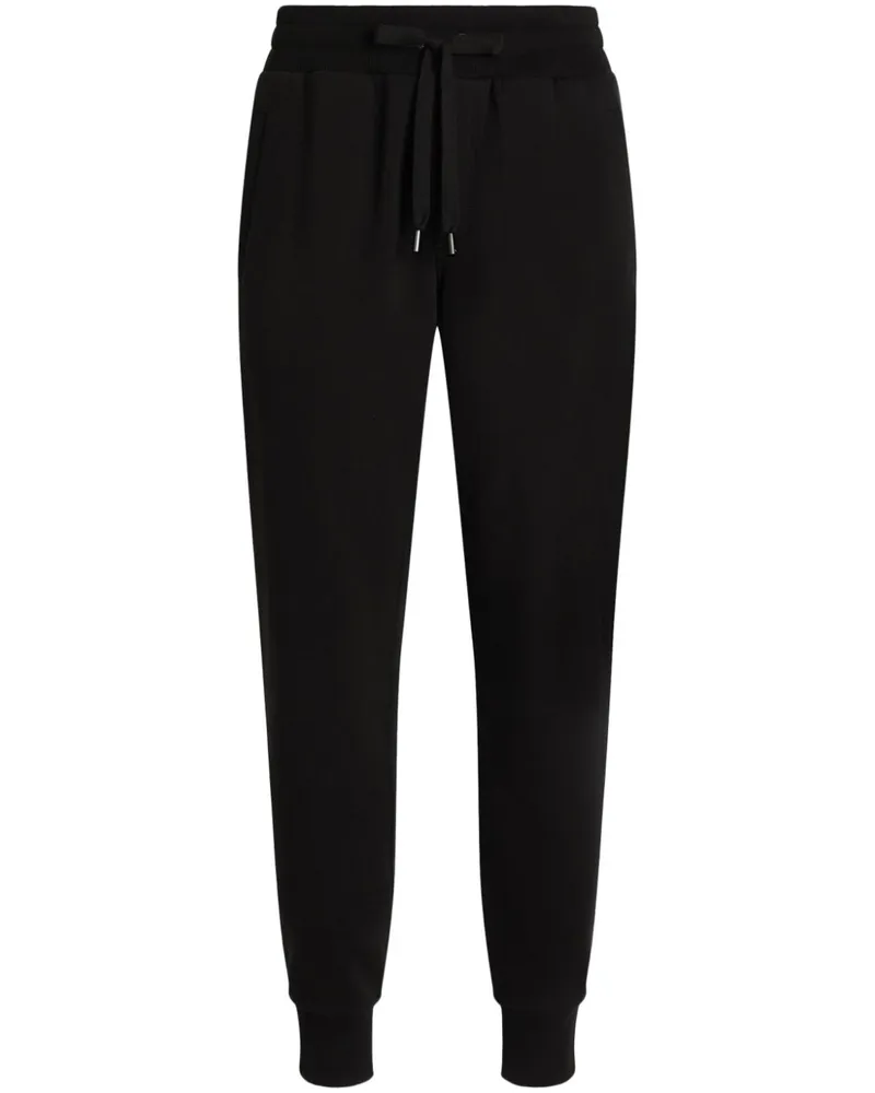 Dolce & Gabbana Jogginghose mit Tapered-Bein - Schwarz Schwarz