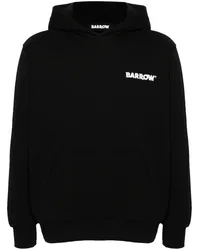 BARROW Hoodie mit Logo-Print Schwarz