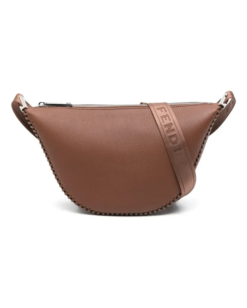 Fendi Kleine Melon Kuriertasche - Braun Braun