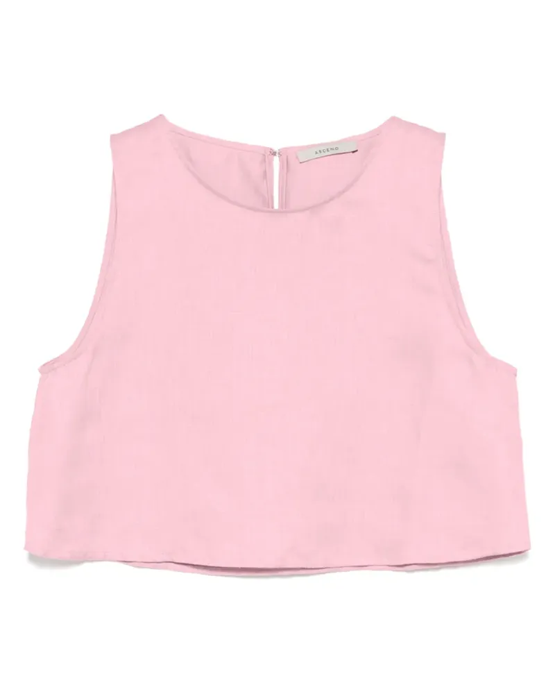 ASCENO Kobe Cropped-Top - Rosa Rosa